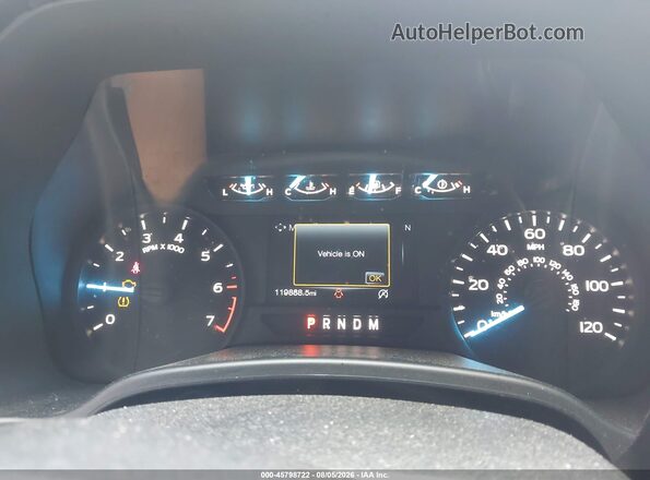 1FTEX1C57JKE81997 2018 FORD F150 White უკანა სავარძლების ხედი