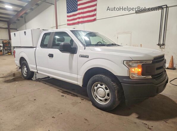 1FTEX1C58JKE85993 2018 FORD F150 Белый Передняя правая четверть