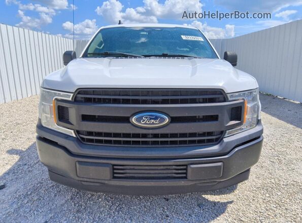 1FTEX1C5XLKE43201 2020 FORD F150 White Widok z przodu