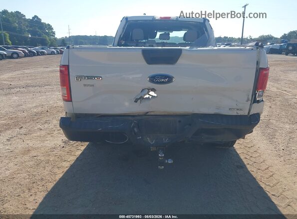 1FTEX1C80GFB29257 2016 FORD F150 White Front view