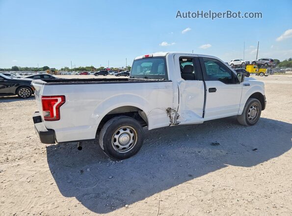 1FTEX1C80GFD01545 2016 FORD F150 White Trasero derecho