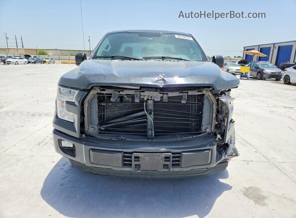 1FTEX1C81GFB36573 2016 FORD F150 Gray Դիմացի տեսք