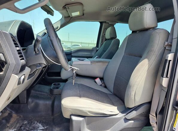 1FTEX1C81GFB36573 2016 FORD F150 Gray Սալոնի դիմացի տեսք
