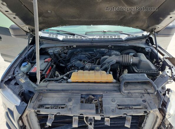 1FTEX1C81GFB36573 2016 FORD F150 Gray Սալոնի հետևի տեսք