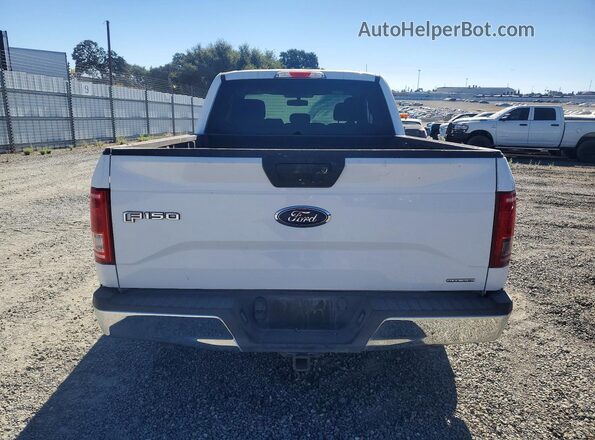 1FTEX1C81GKF05911 2016 FORD F150 White Հետևի տեսք