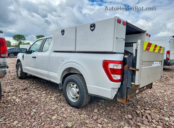 1FTEX1C81NKE06325 2022 FORD F150 Белый Задняя левая четверть