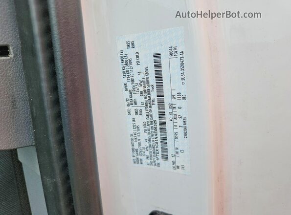 1FTEX1C81NKE06325 2022 FORD F150 Белый Вид подкапотного пространства