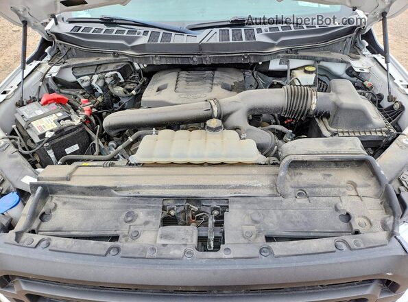 1FTEX1C81NKE06325 2022 FORD F150 Белый Вид задней части салона