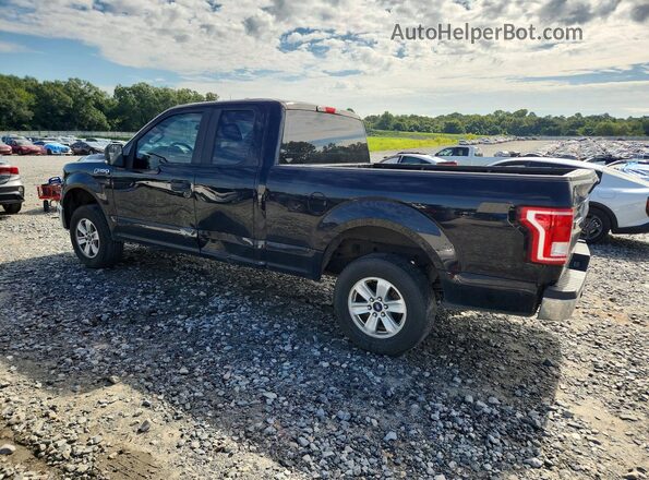 1FTEX1C82GFA61186 2016 FORD F150 Черный Задняя левая четверть