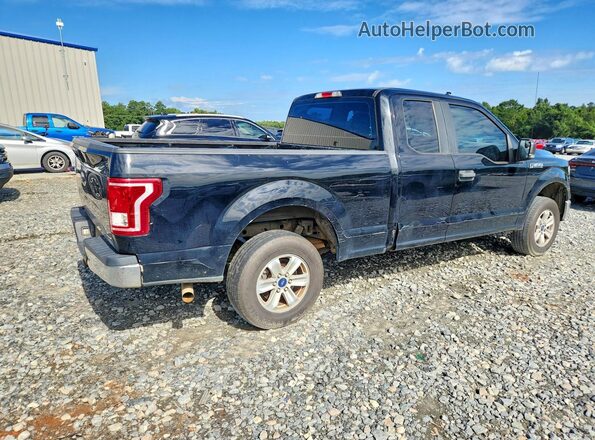 1FTEX1C82GFA61186 2016 FORD F150 Черный Задняя правая четверть