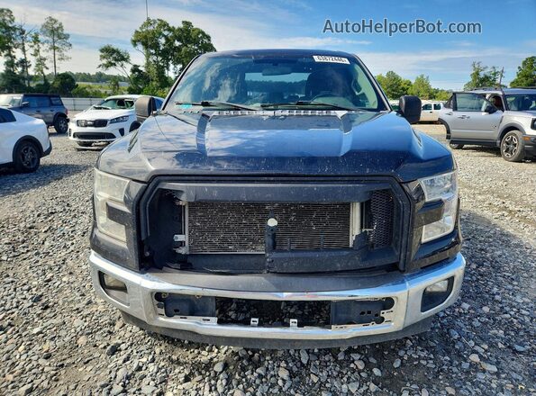 1FTEX1C82GFA61186 2016 FORD F150 Черный Вид спереди