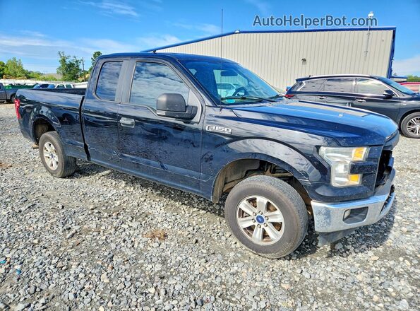 1FTEX1C82GFA61186 2016 FORD F150 Черный Передняя правая четверть