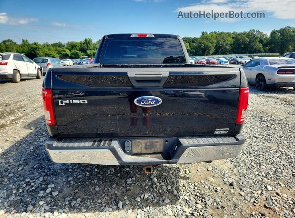 1FTEX1C82GFA61186 2016 FORD F150 Черный Вид сзади