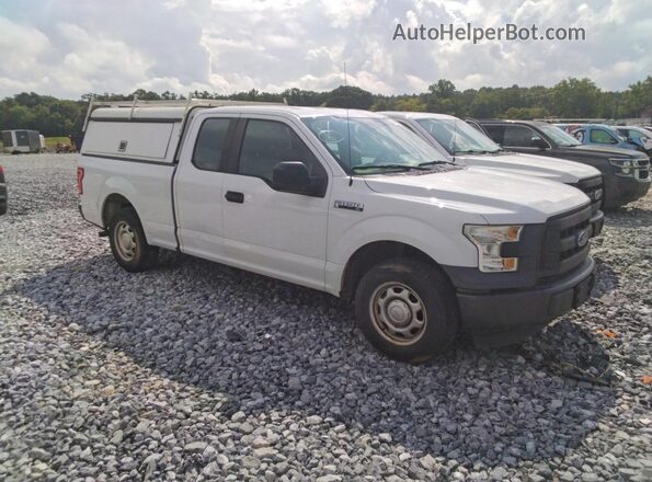 1FTEX1C82GFB19717 2016 FORD F150 White Delantero derecho