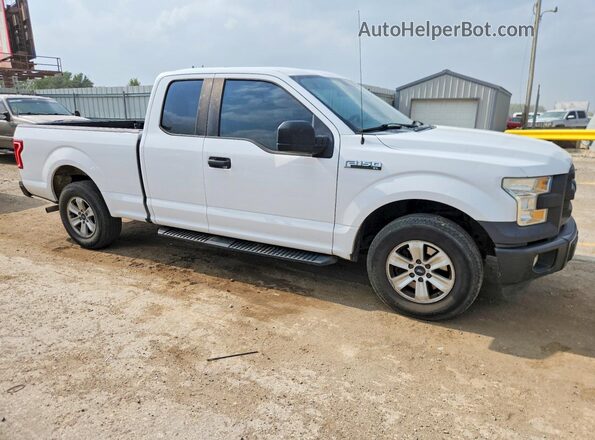1FTEX1C84GKE84634 2016 FORD F150 White Передня права чверть