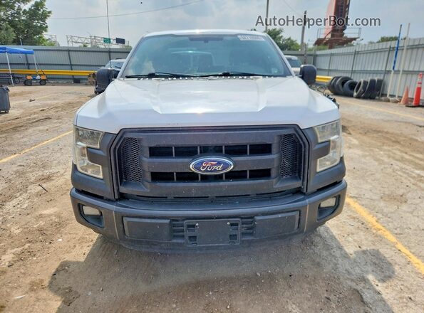 1FTEX1C84GKE84634 2016 FORD F150 White Вид спереду