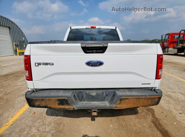 1FTEX1C84GKE84634 2016 FORD F150 White Вид ззаду