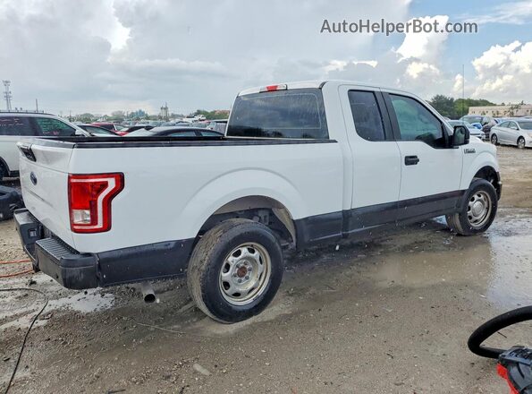 1FTEX1C84HFA21516 2017 FORD F150 White Հետևի աջ