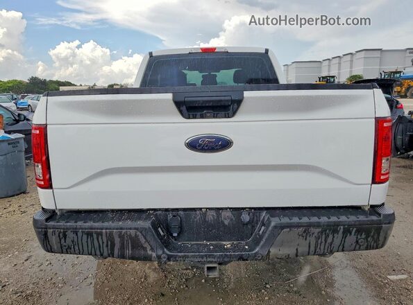 1FTEX1C84HFA21516 2017 FORD F150 White Հետևի տեսք