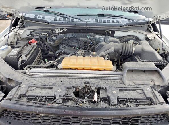 1FTEX1C84HFA21516 2017 FORD F150 White Սալոնի հետևի տեսք