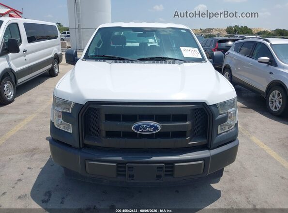 1FTEX1C86HKD49723 2017 FORD F150 Белый Вид щитка приборов