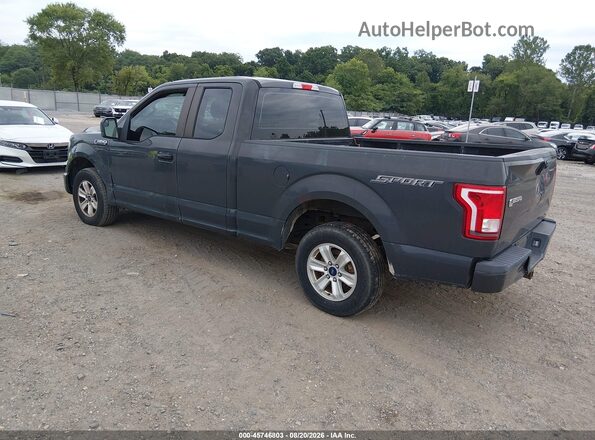 1FTEX1C87GFA51074 2016 FORD F150 Gray უკანა მარცხენა