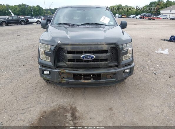 1FTEX1C87GFA51074 2016 FORD F150 Gray წინა ხედი