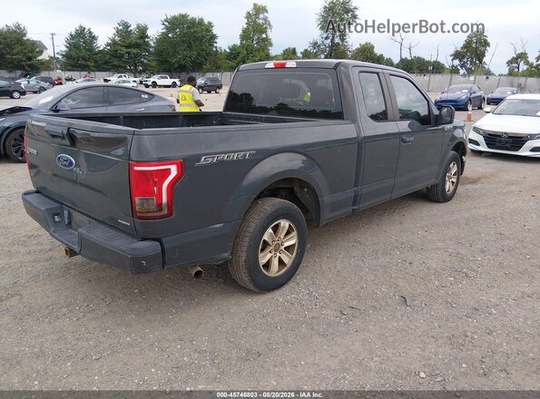 1FTEX1C87GFA51074 2016 FORD F150 Gray უკანა მარჯვენა