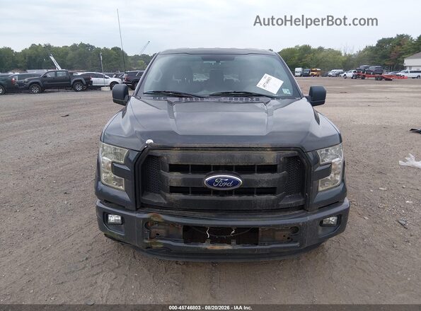 1FTEX1C87GFA51074 2016 FORD F150 Gray ხელსაწყოთა პანელის ხედი