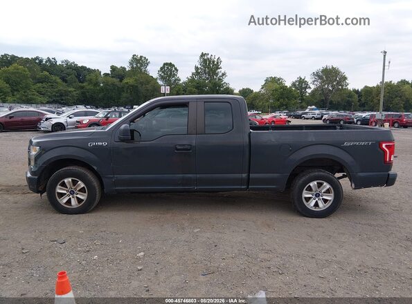 1FTEX1C87GFA51074 2016 FORD F150 Gray სალონის 360-გრადუსიანი ხედი