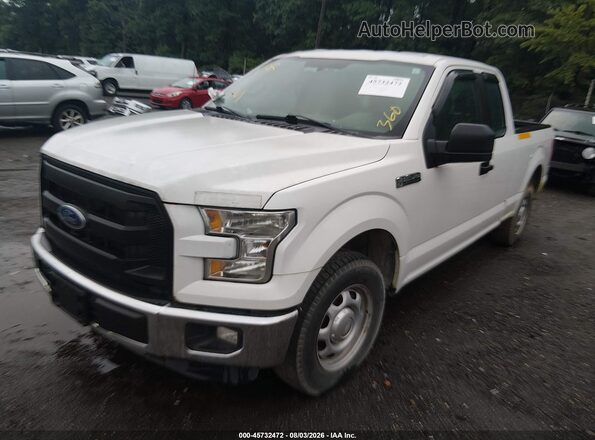 1FTEX1C87GFC96098 2016 FORD F150 Белый Передняя левая четверть
