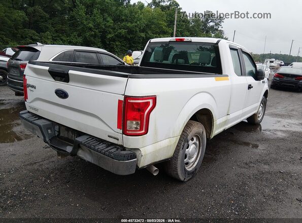 1FTEX1C87GFC96098 2016 FORD F150 Белый Задняя правая четверть