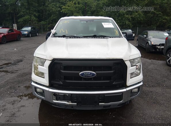 1FTEX1C87GFC96098 2016 FORD F150 Белый Вид щитка приборов