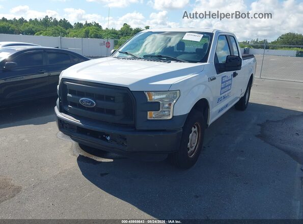 1FTEX1C8XGFA83016 2016 FORD F150 White წინა მარცხენა ხედი სამი მეოთხედიდან