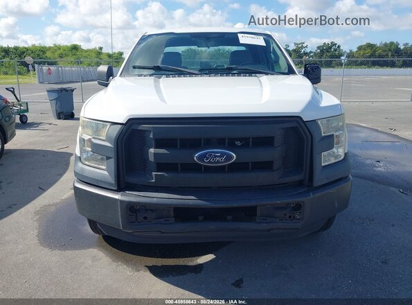1FTEX1C8XGFA83016 2016 FORD F150 White ხელსაწყოთა პანელის ხედი