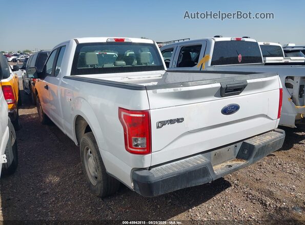 1FTEX1C8XHKC08380 2017 FORD F150 White Tył lewy