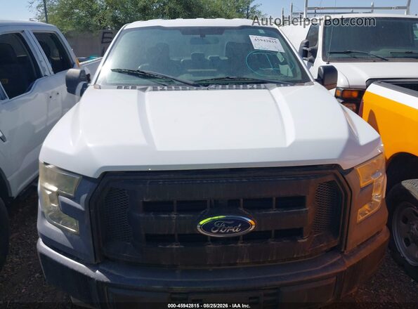 1FTEX1C8XHKC08380 2017 FORD F150 White Widok zestawu wskaźników