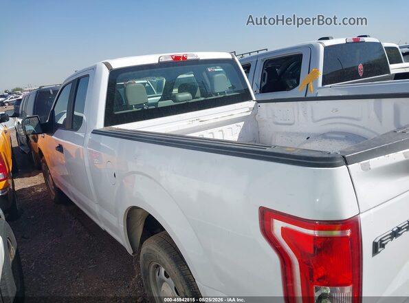 1FTEX1C8XHKC08380 2017 FORD F150 White Widok wnętrza 360 stopni