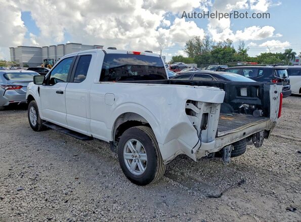 1FTEX1C8XMKE52069 2021 FORD F150 Белый Задняя левая четверть