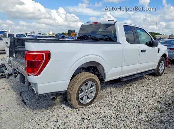 1FTEX1C8XMKE52069 2021 FORD F150 Белый Задняя правая четверть