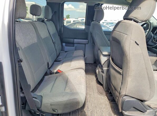 1FTEX1C8XMKE52069 2021 FORD F150 Белый Вид задних сидений