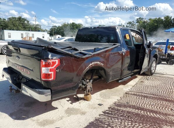 1FTEX1CB0JFA27878 2018 FORD F150 Black Trasero derecho