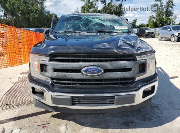 1FTEX1CB0JFA27878 2018 FORD F150 Black Vista frontal