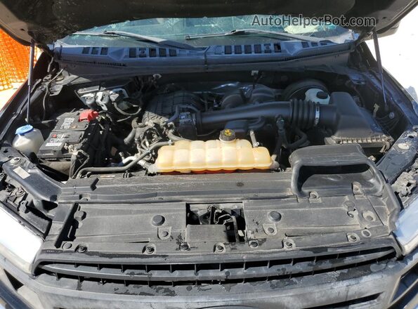 1FTEX1CB0JFA27878 2018 FORD F150 Black Vista interior trasera