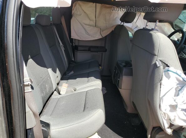 1FTEX1CB0JFA27878 2018 FORD F150 Black Vista de los asientos traseros