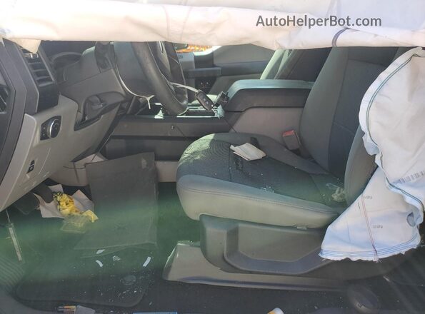 1FTEX1CB0JFA27878 2018 FORD F150 Black Vista interior delantera
