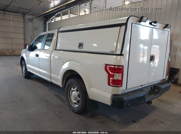 1FTEX1CB0JKE82057 2018 FORD F150 Белый Задняя левая четверть