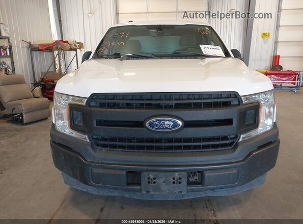 1FTEX1CB0JKE82057 2018 FORD F150 Белый Вид щитка приборов