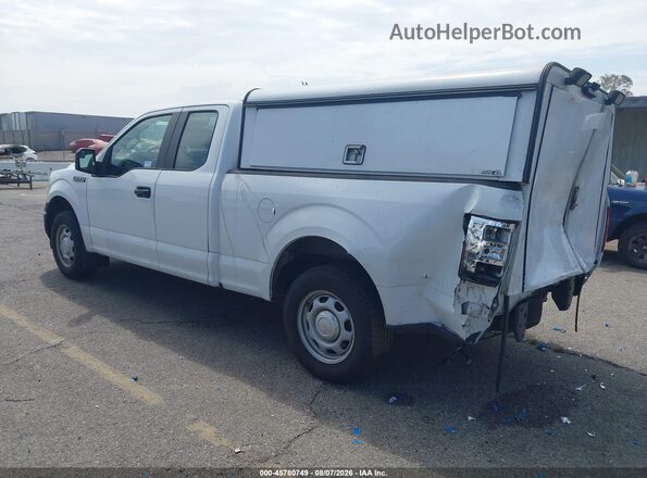1FTEX1CB0JKE82074 2018 FORD F150 White Tył lewy