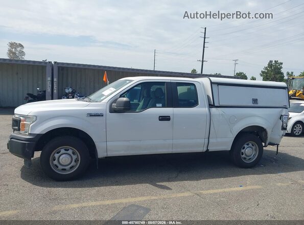 1FTEX1CB0JKE82074 2018 FORD F150 White 